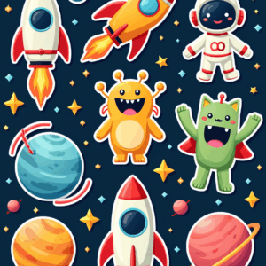 General Purpose Stickers -  Sheet v8